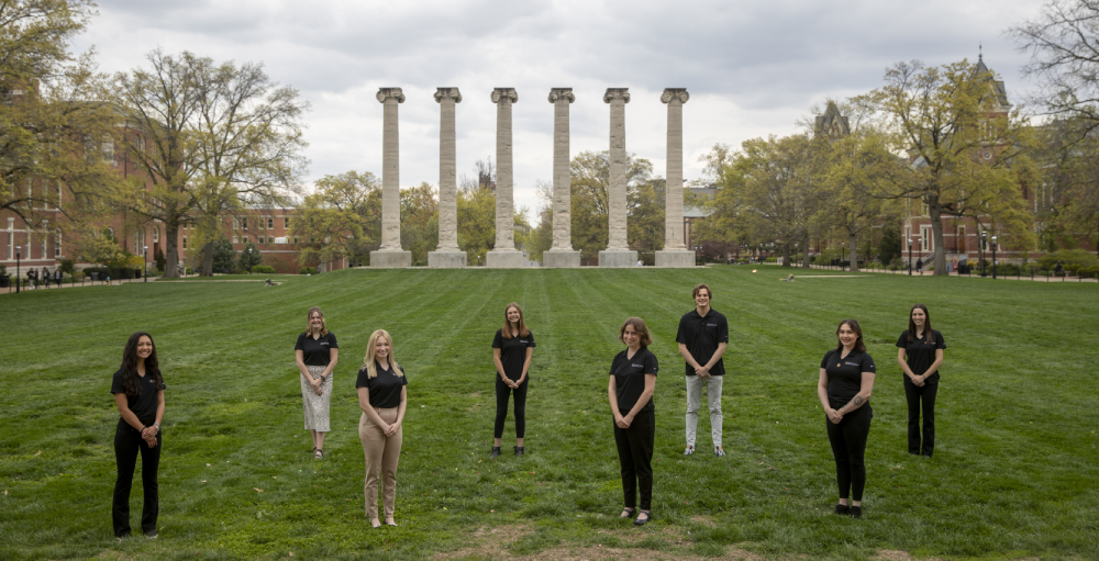 Group photo of spring 2021 ambassadors